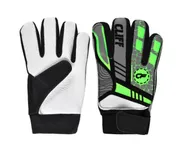 Перчатки вратарские CLIFF CF-0907 серый/салатовый р.7