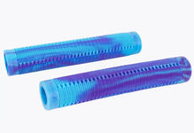 Грипсы 2шт с барендами Egoist 165 mm, violet-blue на трюковой самокат 294354