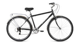 Велосипед Forward DORTMUND 28 2.0 (28" 7ск.рост 19") 20-21, черный/серебристый
