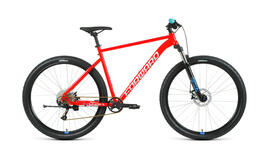Велосипед Forward SPORTING 29 XX D (29" 9ск рост17") 2022, красный/синий