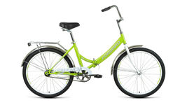 Велосипед Forward VALENCIA 24 1.0 (24" 1ск рост 16" скл) зеленый/серый