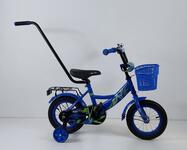 Велосипед двухколесный детский ТМ Riki-Tiki, модель BORDO, диаметр колеса 12", Синий