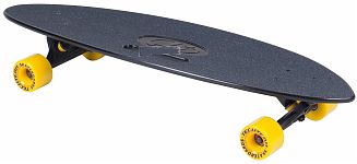 Скейтборд пластик. Fishboard 31 black 1/4 TLS-409