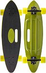 Скейтборд пластик. Fishboard 31 green 1/4 TLS-409