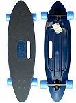 Скейтборд пластик. Fishboard 31 blue 1/4 TSL409