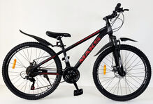 Велосипед двухколесный для взрослых ТМ MAKS, MAKS MD 26-15 BLACK/RED