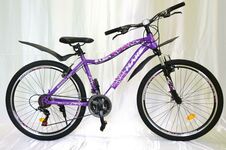 Велосипед 24" ТМ MAKS, BASKA DISC, рама 16" фиолетовый