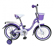 Велосипед 16 Nameless LADY фиолетовый/белый
