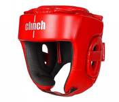 Шлем для единоборств Clinch Helmet Kick C142-L красный (одобрен Федер. Кикбоксинга РФ)
