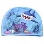 Шапочка для плавания детская текстиль (Акула) E41262