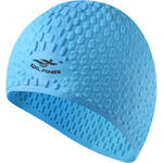 Шапочка для плавания силиконовая Bubble Cap (голубая) E41545