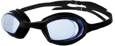 Очки для плавания ATEMI, силикон цельные темно-синие N8201