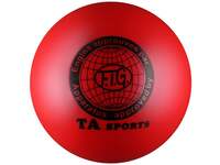 Мяч д/худож.гимнастики d15 300гр I-1 (красный)