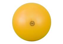 Мяч для х/г Нужный спорт FIG 15см, жёлтый с блёстками, металлик 300гр