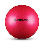 Мяч для х/г Indigo IN119 15см, розовый с блестками, металлик 300гр