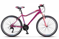 Велосипед 26" STELS Miss-5000 V 18" Вишневый/розовый, арт К010