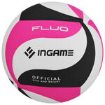 Мяч волейбольный INGAME FLUO черн/бело/розовый