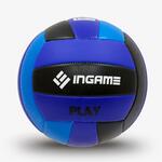 Мяч волейбольный INGAME Play №5 черн/синий/голубой