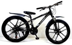 Велосипед 24" ТМ Civilane, FINE (литые диски), рама 13" BLACK/GREY