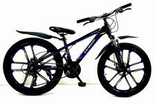 Велосипед 24" ТМ Civilane, FINE (литые диски), рама 13" BLACK/BLUE