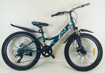 Велосипед 24" ТМ Civilane, JOY DISC, рама 12" SEA WAVE/WHITE (N)