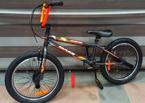 Велосипед 20" ТМ MAKS, BMX V, рама 9.8" серо/оранжевый